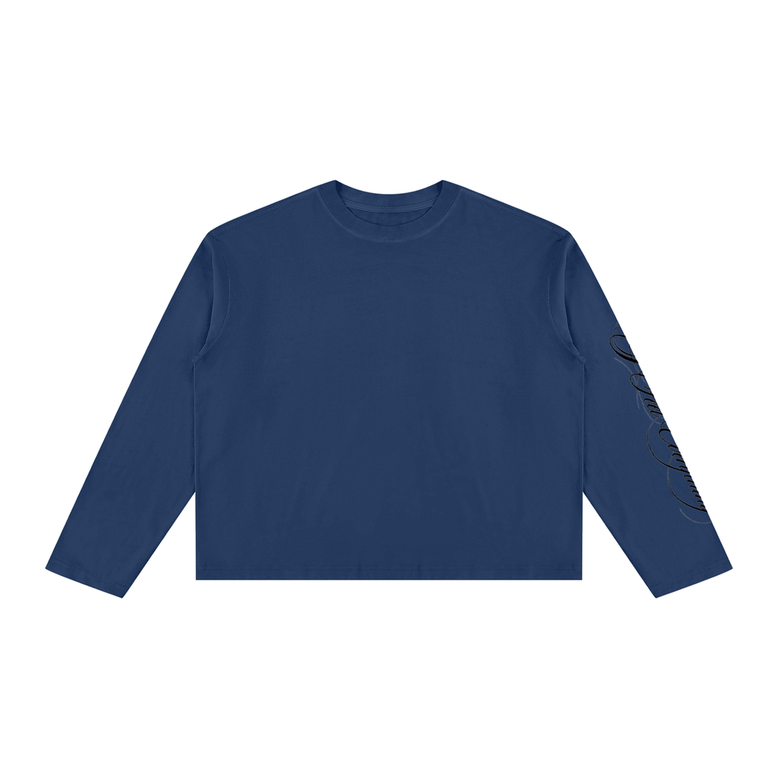 Unisex Vintage Wash Long Sleeve Boxy T-Shirt