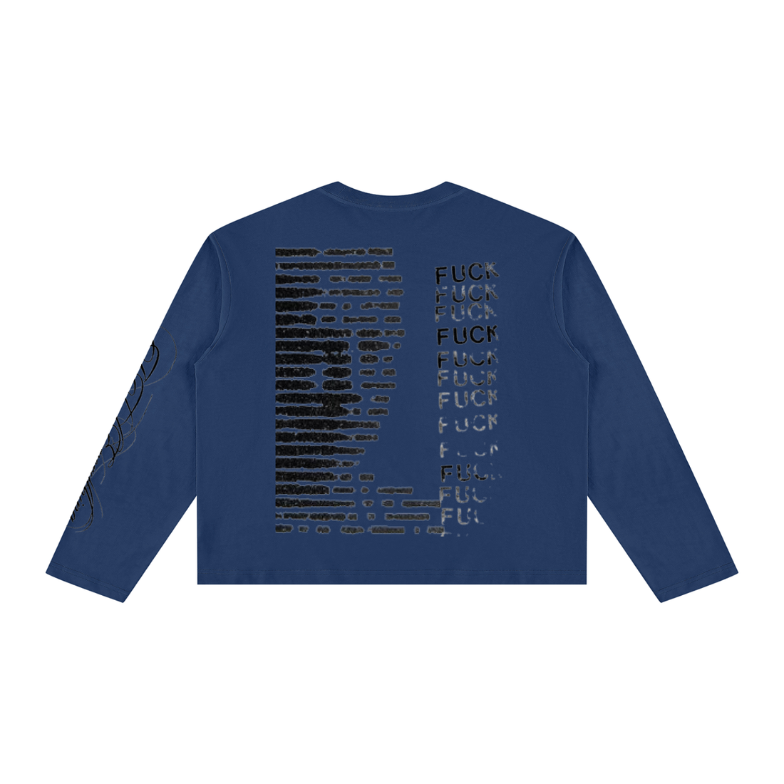 Unisex Vintage Wash Long Sleeve Boxy T-Shirt