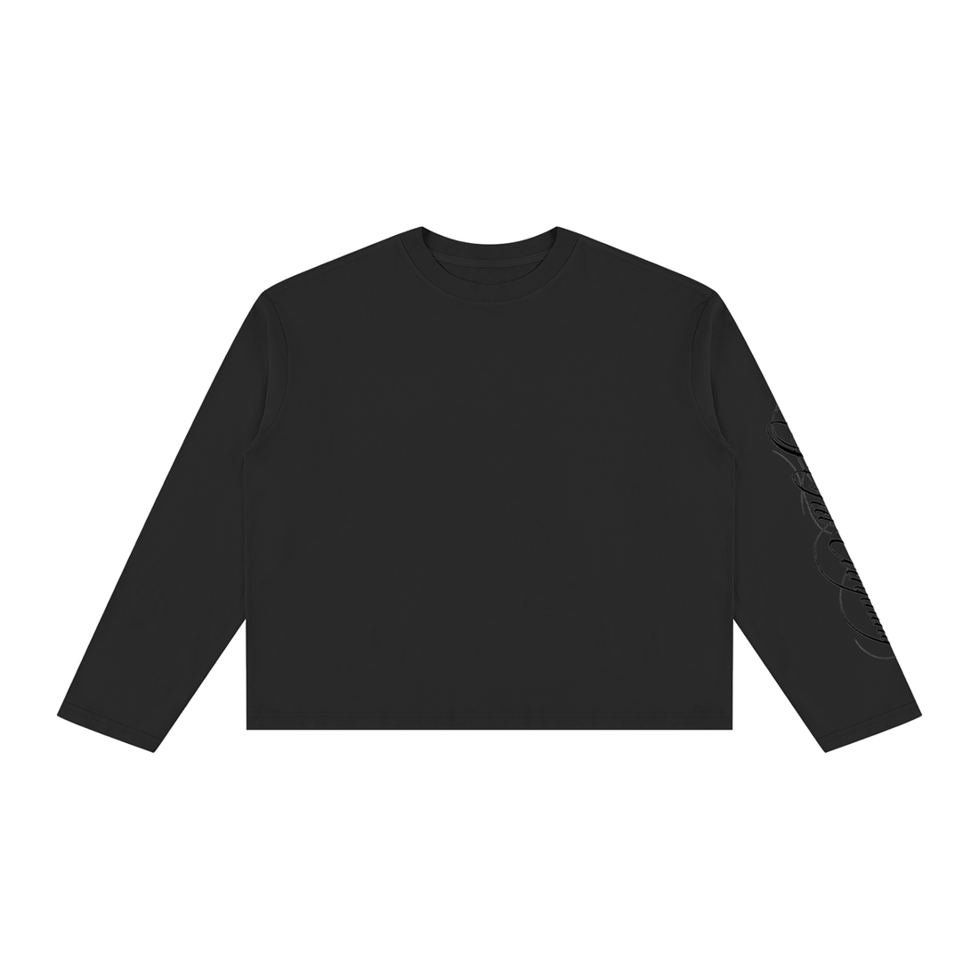 Unisex Vintage Wash Long Sleeve Boxy T-Shirt