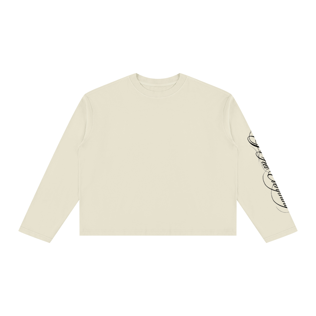 Unisex Vintage Wash Long Sleeve Boxy T-Shirt