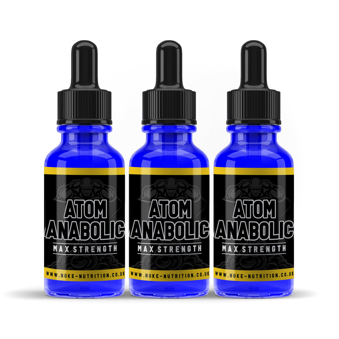 Atom Anabolic Liquid Testosterone Booster Muscle Growth & Strength