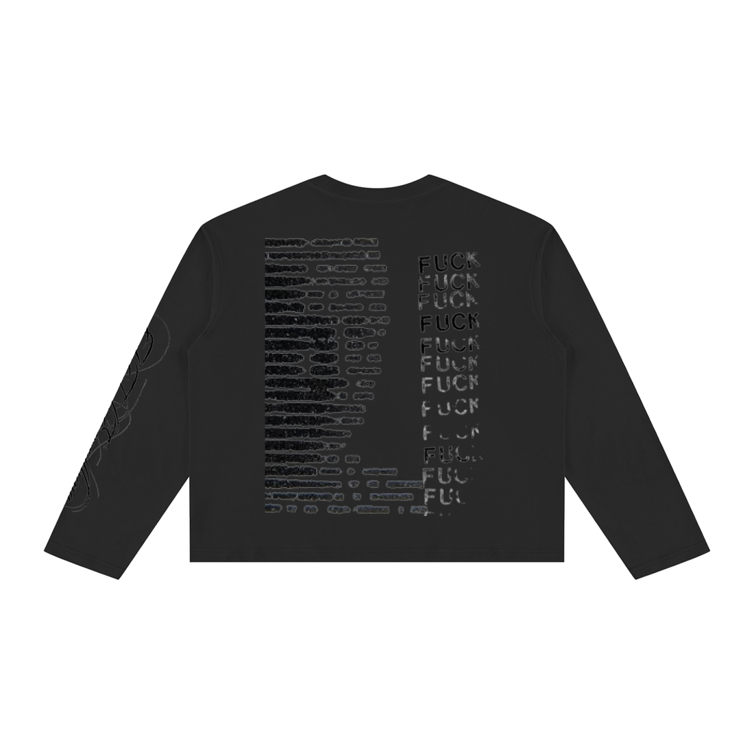 Unisex Vintage Wash Long Sleeve Boxy T-Shirt